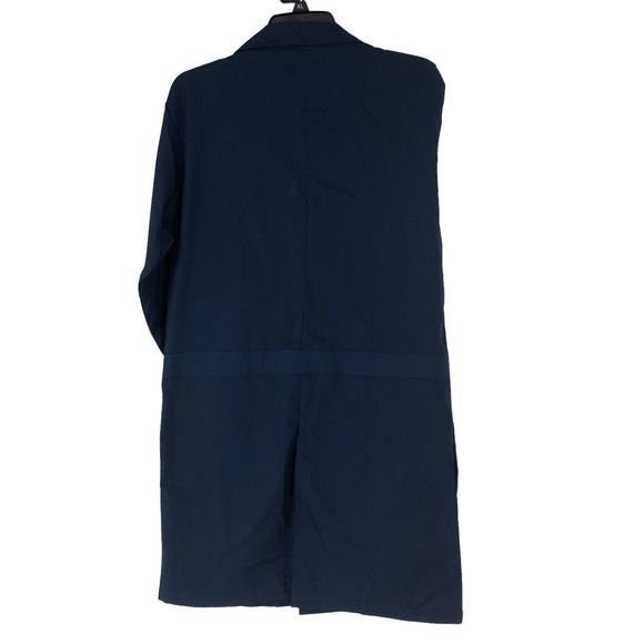 NWOT Dickies Navy Lab Jacket, Button Front, Large Front Pockets SZ XS - Picture 2 of 9